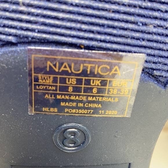 Nautica Blue Loytan Slip-on Ankle Bootie Rainboots Size 7 NWT - Picture 12 of 17